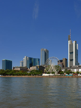 Skyline von Frankfurt - Hessen (Frankfurt am Main)