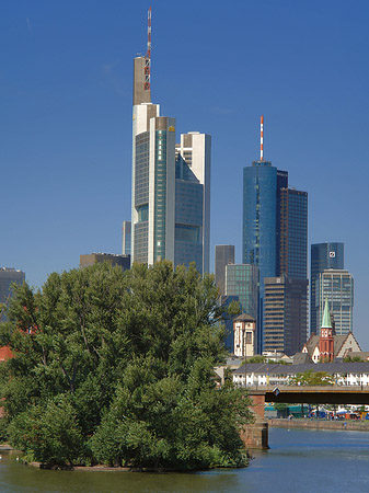 Skyline von Frankfurt - Hessen (Frankfurt am Main)