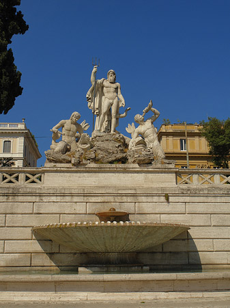 Neptun an der Piazza - Latium (Rom) (Rom)