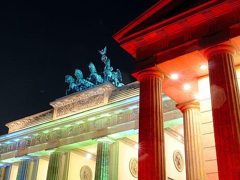 Brandenburger Tor bei Nacht - Berlin (Berlin)