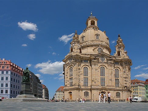 Frauenkirche und Neumarkt - Sachsen (Dresden)