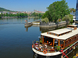 Fotos Schiff auf dem Fluss | Prag