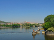 Wehr an der Karlsbrücke