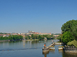 Wehr an der Karlsbrücke Foto 